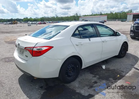2016 Toyota Corolla L from USA, damaged, VIN 5YFBURHE2GP410414
